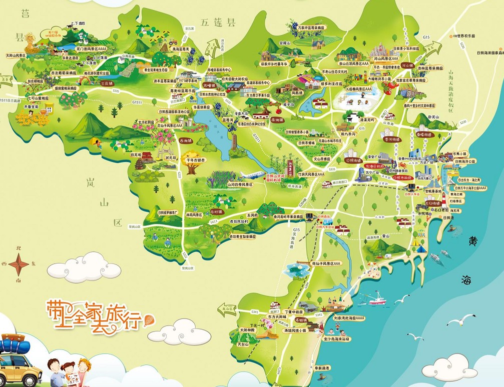 霍林郭勒景区使用手绘地图给景区能带来什么好处？